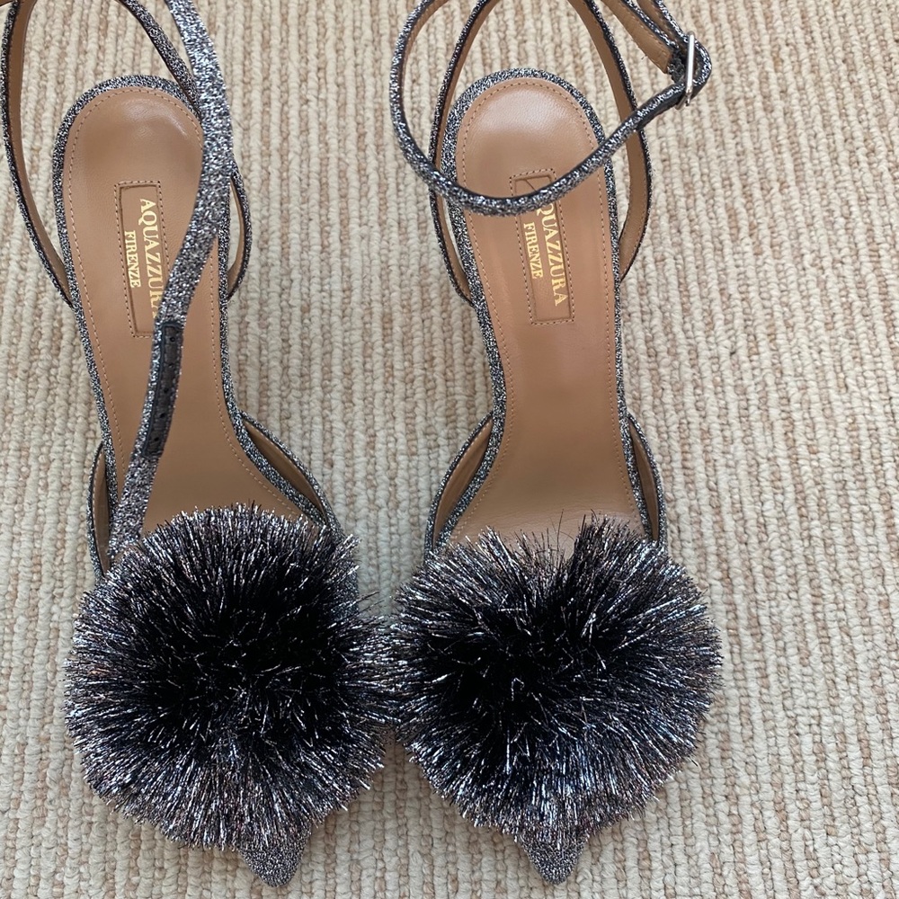 aquazura shoes a single used, in excellent price